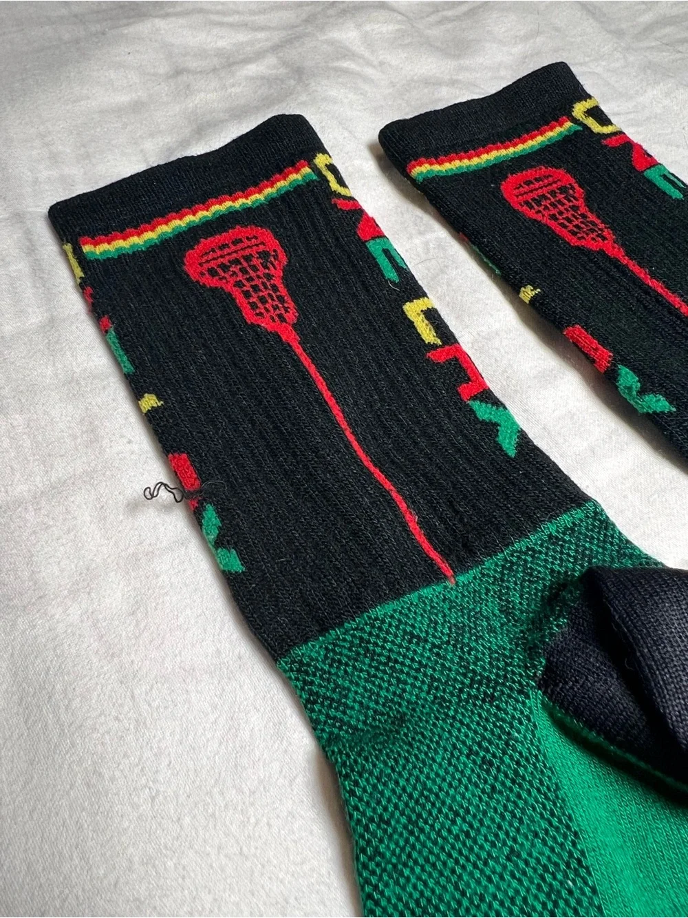 🎉5/$25 Bob Marley Lacrosse Socks